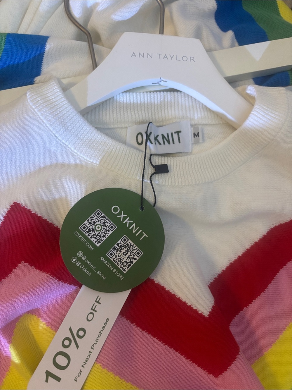 OXKNIT medium 2 piece set NWT - Picture 5 of 6